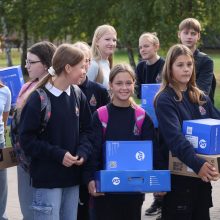 Kauno rajone surengtame „Sveikatos iššūkyje“ aktyviausiai žingsniavo Domeikavos gimnazistai