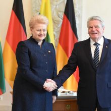 D. Grybauskaitė: Lietuva ir Vokietija – kaip niekada artimos