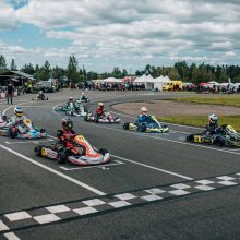 Kartingų čempionate pergalę lems ir milisekundės