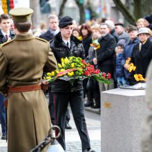 Kovo 11-oji Kaune: trispalvės danguje ir ant žemės