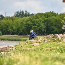 Architektai okupavo salą Neryje