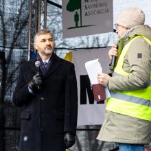 Ūkininkai prašo policijos palydos išvykstant: kitaip negalės judėti automagistralėmis