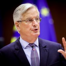 ES „Brexito“ derybininkas M. Barnier balotiruosis į Prancūzijos prezidentus