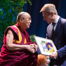 Vilniuje minimas Dalai Lamos gimtadienis
