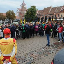 Iš Kauno Rotušės aikštės – į 1180 km maratoną „Aplink Lietuvą“