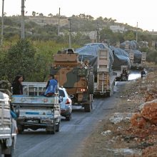 Turkijos pajėgos traukiasi iš stebėjimo posto Sirijoje: taip susitarė su Rusija