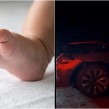 Per girto vairuotojo sukeltą avariją sužalota keturių mėnesių mergaitė