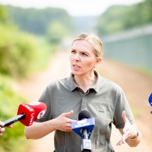 A. Bilotaitė: išaugus antrinei migracijai, pagrindiniuose keliuose dirba daugiau pareigūnų