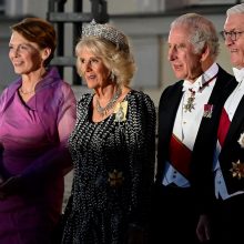 Karalius Charlesas III Berlyne: JK ir Vokietija palaiko Ukrainą prieš Rusijos agresiją