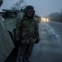 V. Zelenskis: Ukrainos Chersono miestui ketvirtadienį smogta daugiau kaip 16 kartų