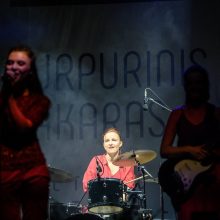 Anykščiai tviskėjo purpuru: baigėsi kultūros festivalis „Purpurinis vakaras“
