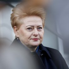 D. Grybauskaitė apie J. Šiugždinienės išlaidas: tokių situacijų prie manęs nebūtų