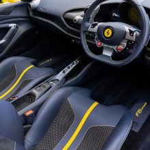 „Ferrari“ salone Londone pirkėjus pasitinka veiklus lietuvis