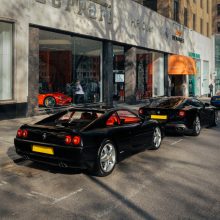 „Ferrari“ salone Londone pirkėjus pasitinka veiklus lietuvis