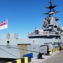Į Klaipėdą atvyko Jungtinės Karalystės patrulinis laivas HMS „Mersey“