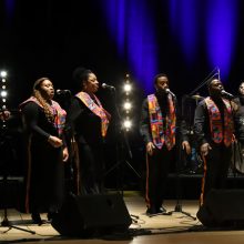 Gospelo choras „Harlem Gospel Choir“ pradėjo savo šešių koncertų turą po Lietuvą