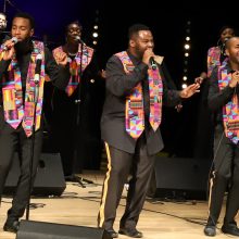 Gospelo choras „Harlem Gospel Choir“ pradėjo savo šešių koncertų turą po Lietuvą