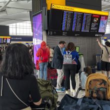 JK skrydžių valdymo sistemoje įvykus gedimui, visoje šalyje sutriko oro eismas