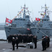 Karinės jūrų pajėgos mini 31-ąsias atkūrimo metines