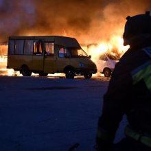 Rusų kariams apšaudžius Zaporižios sritį ir Chersoną yra žuvusiųjų ir sužeistų