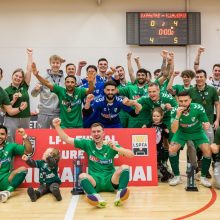 Futsal trofėjus grįžo į „Kauno Žalgirio“ rankas