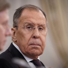 S. Lavrovas pareiškė, kad ES neišstums Rusijos iš Vidurinės Azijos