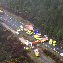 Naujojoje Zelandijoje per autobuso avariją žuvo penki kinų turistai