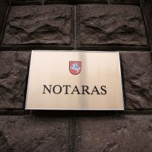 Trijuose didžiuosiuose Lietuvos miestuose dirbs penki nauji notarai