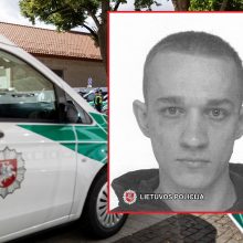Policija prašo pagalbos: slapstosi vagystėmis įtariamas vyras