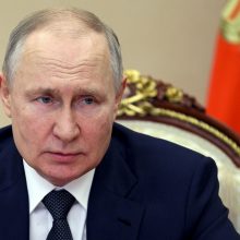 V. Putinas įsakė steigti karui Ukrainoje skirtus muziejus
