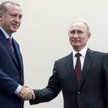 V. Putinas: Turkija sumokės už ketvirtadalį rusiškų dujų rubliais