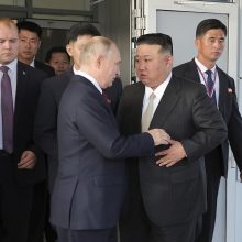 V. Putinas priėmė Kim Jong Uno kvietimą apsilankyti Šiaurės Korėjoje