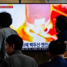Š. Korėjos raketa, turėjusi iškelti antrąjį žvalgybos palydovą, netrukus po starto sprogo