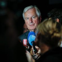 M. Barnier sulaukė kritikos už tai, kad savo kampanijoje Prancūzijoje nusigręžė nuo ES