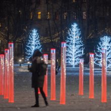 Vilniaus Kalėdų miestelyje – naujas traukos taškas Lukiškių aikštėje