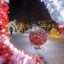 Vilniaus Kalėdų miestelyje – naujas traukos taškas Lukiškių aikštėje