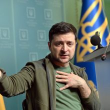V. Zelenskis apie išpuolį Kramatorske: Rusija yra blogis, kuris neturi ribų