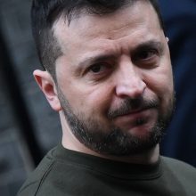 V. Zelenskis išdėstė Ukrainos kariuomenės vadovybės poziciją dėl Bachmuto