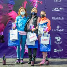 „Pink Run su BENU“ bėgimas: Kaunas nušvito rožine spalva