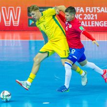 Pasaulio salės futbolo čempionate Lietuvos rinktinei nepavyko trinktelėti durimis 