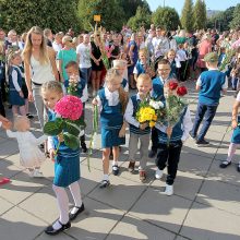 Rugsėjo 1-ąją – naujų Kauno rajono mokyklų įkurtuvės