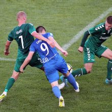 „Kauno Žalgiris“ įveikė „Palangą“ ir iškopė į LFF taurės pusfinalį