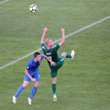 „Kauno Žalgiris“ įveikė „Palangą“ ir iškopė į LFF taurės pusfinalį