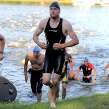 Pirmajame Kauno triatlone susirinko beveik 150 dalyvių