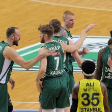 „Žalgiris“ neatsilaikė prieš Eurolygos favoritus