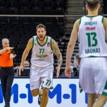 Fantastiškai rungtynių pabaigą sužaidęs „Žalgiris“ išplėšė pergalę prieš  „Olympiakos“ 