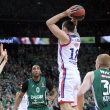 „Žalgiriui“ – „Anadolu Efes“ komandos antausis