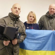 Ukrainos pasieniečius pasieks dronų blokavimo įranga, generatoriai ir šilti drabužiai