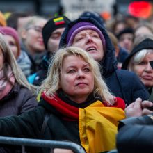 A. Tapinas pasidalijo įspūdžiais po mitingo: ėjome kaip dvi bangos