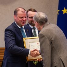 Dvylikai kūrėjų įteiktos Vyriausybės kultūros ir meno premijos